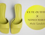 Super Cute Outfit Ideas With Neiman Marcus Mule Sandals